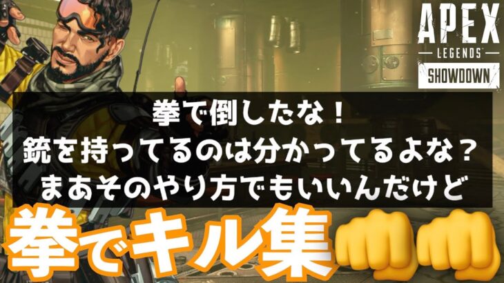[S26掛け合い] 拳でキル→ボクシングリングキルのAPEXセリフまとめ APEX エーペックスレジェンズ ワイルドカード