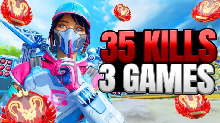Valkyrie 35 Kills and 7,500 Damage Gameplay Wins – Apex Legends (No Commentary)