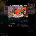強化とか弱体化以外の重要情報はあっさりしているAPEXくん#Shorts #apex