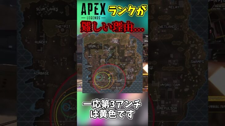 Apexのランクがこの現状なぜ難しいのか   【APEX】