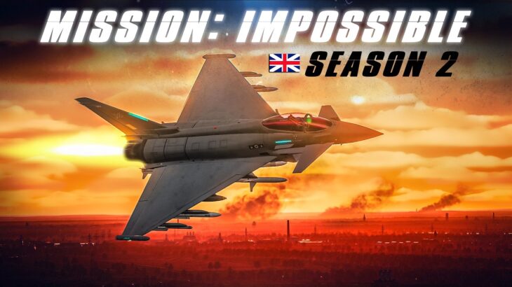 Eurofighter Typhoon Vs Su-27 Flanker | Behind Enemy Lines | Digital Combat Simulator | DCS |