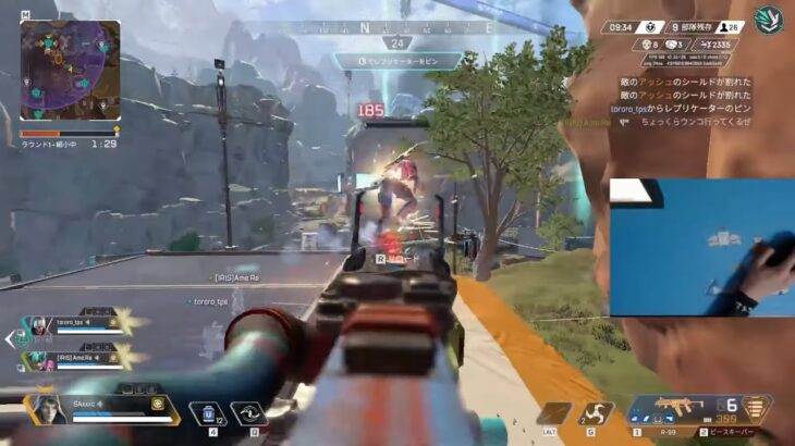 キーマウプレデターのPK+R99無双【APEX LEGENDS】