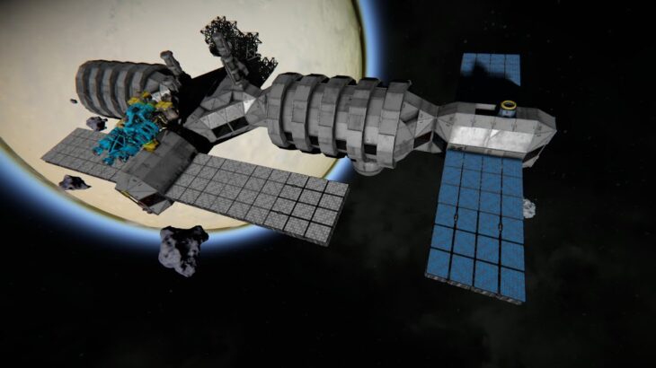 [#SpaceEngineers] アップデート APEX Survival 1.207  食事が追加されたよ！