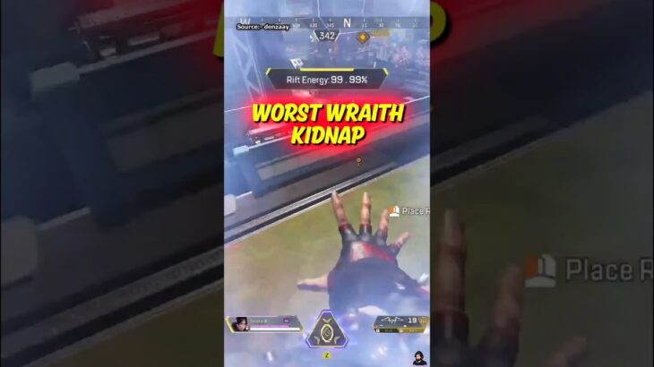 Worst Wraith Kidnap😂 | Apex Legends #apexlegends #shorts