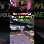 the ENDING of this TEAM WIPE was INSANE in Apex Legends #apexlegends #apexlegendsclips #apexclips