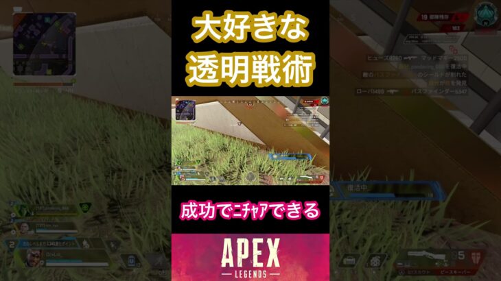 ミラージュだけの特権戦術【APEX】#apex #apexlegends #apexclips #エーペックス #エーペックスレジェンズ #shots