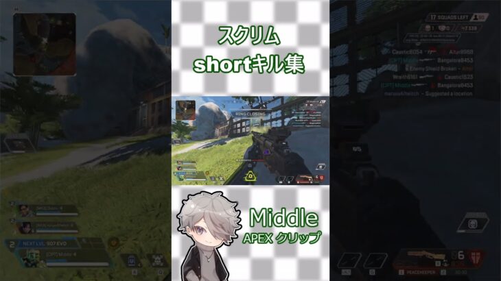【APEX】スクリムshortキル集　#ApexLegends #apexクリップ #apexショート #shorts #apexlegends