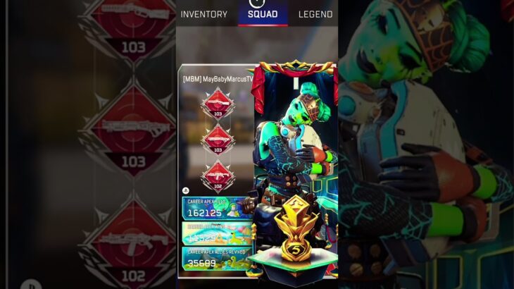 CAREER TRACKERS ARE HERE!! ( kills, Wins, revives ) #apexlegends #shorts ￼