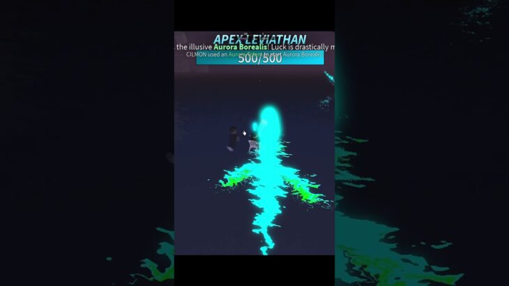 First try I Got Blarney Apex Leviathan🤩 #fisch