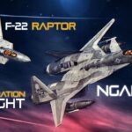 NGAD 6th Generation Dogfight Vs F-22 Raptor | Digital Combat Simulator | DCS |