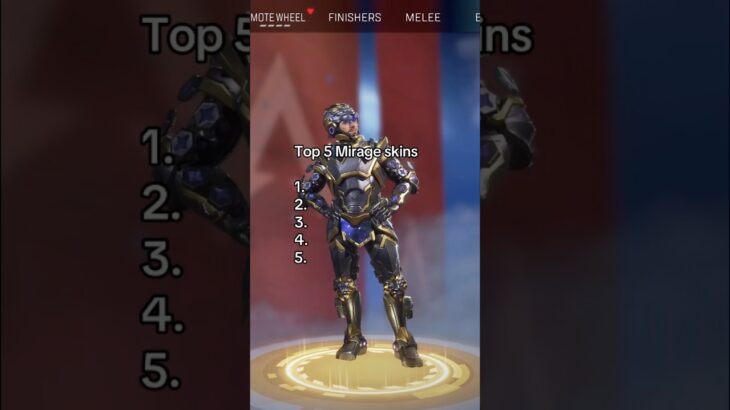 TOP 5 MIRAGE SKINS