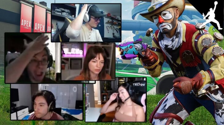 TWITCH STREAMERS REACT TO THE #1 MIRAGE! (Apex Legends)