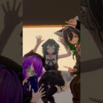 【VRCコラボ】みんなおかえりー！【#Vtuber #エリンギダンス   #vrchat #儒烏風亭らでん #hololive #dance  #踊ってみた #vtuber 】