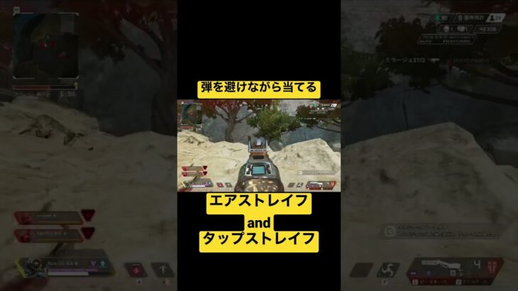 キャラコンを極めたい。エアストレイフ・タップストレイフ #APEX  #キル集 #エイペックスレジェンズ  #キャラコン