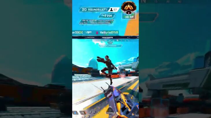 HOW IS HE NOT DEAD????? | #Apex #apexlegends #Highlight #apexキル集 #Sentinel #r99 #fyp #ambrozefps