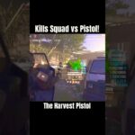 Kill Squad vs Pistol | RETALIATION HEROIC SOLO | REANIMATED | THE HARVEST 1 Shot Pistol #shorts