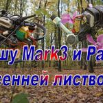 Шуршу Mark3 и Pavo20 осенней листвой