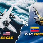 Venezuelan F-16 Viper Vs USA F-15C Eagle DOGFIGHT | Digital Combat Simulator | DCS |